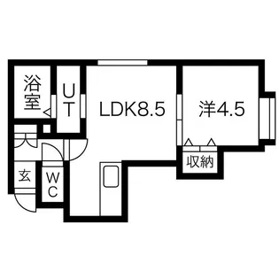 アクア18【2階】の間取り