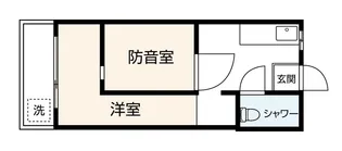 上原コーポラス【3階】の間取り