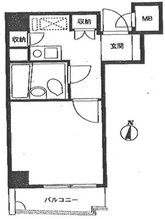 ドルチェ新宿壱番館【7階】の間取り