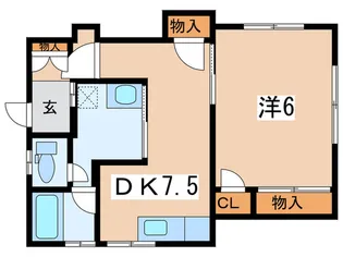 サンビレッジ【2階】の間取り