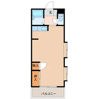 サザンブライト春日【5階】の間取り