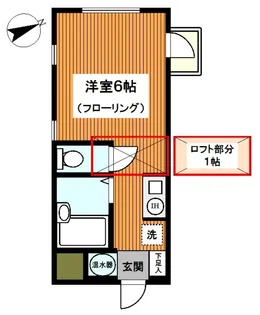 ヨコハマベイヒルズ【2階】の間取り