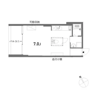 N bldg.【2階】の間取り
