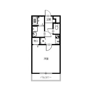 アンプルール ブワ 汐凪【1階】の間取り