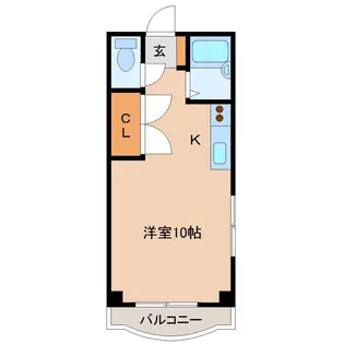 シャボンドール大工町【3階】の間取り