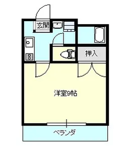 クラウドハウスII【3階】の間取り