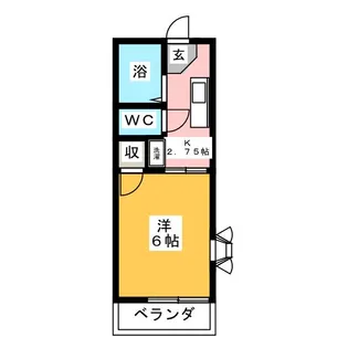 グレースハイム【2階】の間取り
