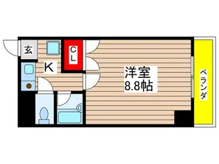 ボナール桜山【1階】の間取り