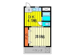 マンション石垣【3階】の間取り