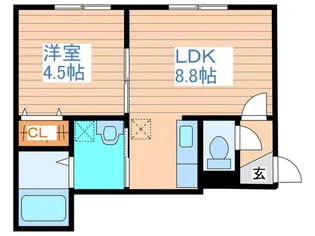 グランド ルー【2階】の間取り