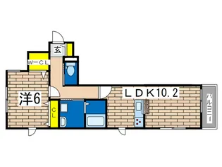 Carino八景島【1階】の間取り
