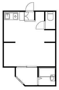 フォレストII【1階】の間取り