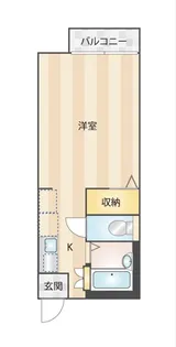 チェリーアベニュー田園調布【2階】の間取り