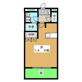 TRESOR(トレゾア)【1階】の間取り