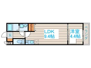 泉中央プレシア【3階】の間取り