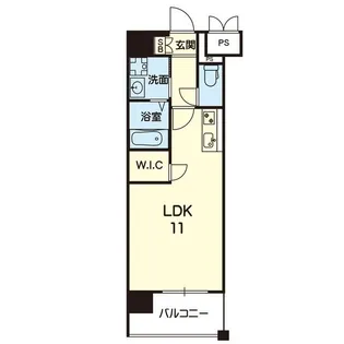 ライズ大津IV【7階】の間取り