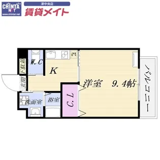 ルラシオン江戸橋【2階】の間取り