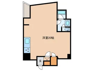 アリビオ上本町【6階】の間取り