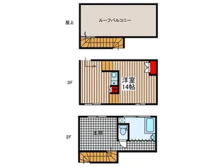 サーフビレッジKAIの間取り