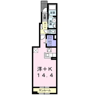 ラフィネ【1階】の間取り
