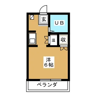 サンシティ上野【2階】の間取り