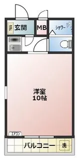 コーポ三和新大宮I号館【1階】の間取り
