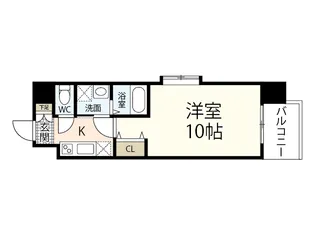 FLARE HIRATSUKA【6階】の間取り