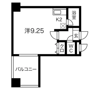 ハイコート文京台ウエスト【7階】の間取り