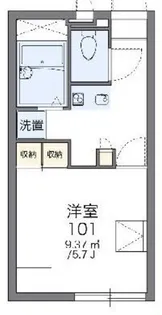レオパレスレアル【2階】の間取り