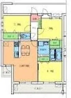 ロイヤルラポール【1階】の間取り