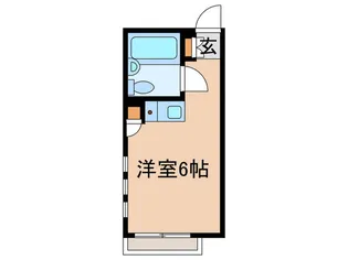 サンライズマンション狛江【1階】の間取り