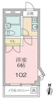 エレガンスK【1階】の間取り