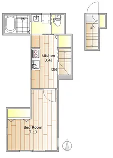 ウエストレジデンス【2階】の間取り