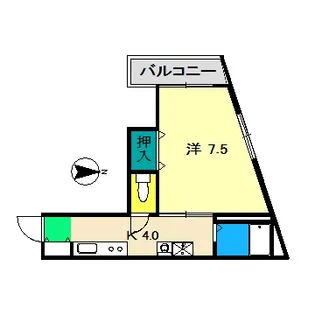 mai・son AYUMI【2階】の間取り