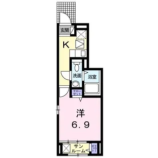 グランノール【1階】の間取り