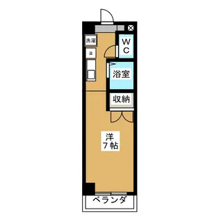 リアライズ塩釜口【5階】の間取り