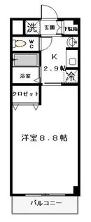 アベニール梶ヶ谷【1階】の間取り