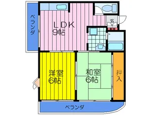 ハイム21【4階】の間取り