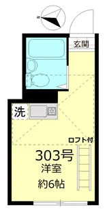 コンフォルト日暮里【3階】の間取り
