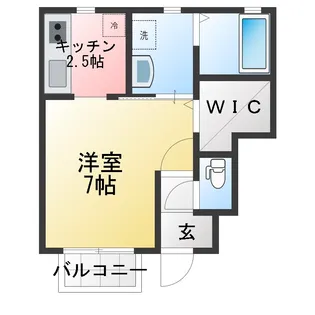 イースト・ピーク【2階】の間取り
