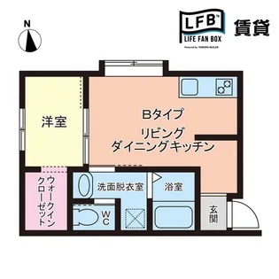 さくらステージ九工大前【2階】の間取り