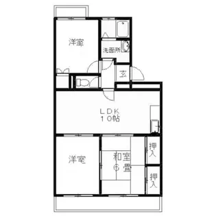 コンフォートK【3階】の間取り