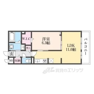 ノルドフィウ―メ【2階】の間取り