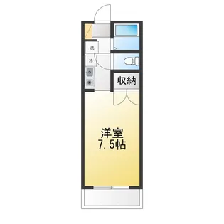 レジデンスSANO【1階】の間取り