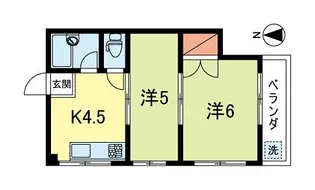 メゾン中島【3階】の間取り