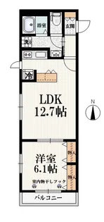 ソル・レヴェンテ【1階】の間取り
