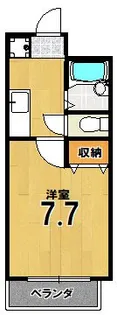 プレパルクニシカワ【4階】の間取り