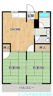 プレジールI・II【2階】の間取り
