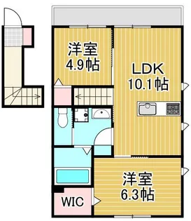 仮称 ASTER【1階】の間取り