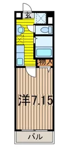 ヴェルト川口【7階】の間取り